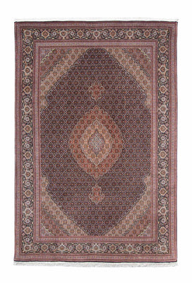 Alfombra persa - Tabriz - 298 x 198 cm - azul oscuro