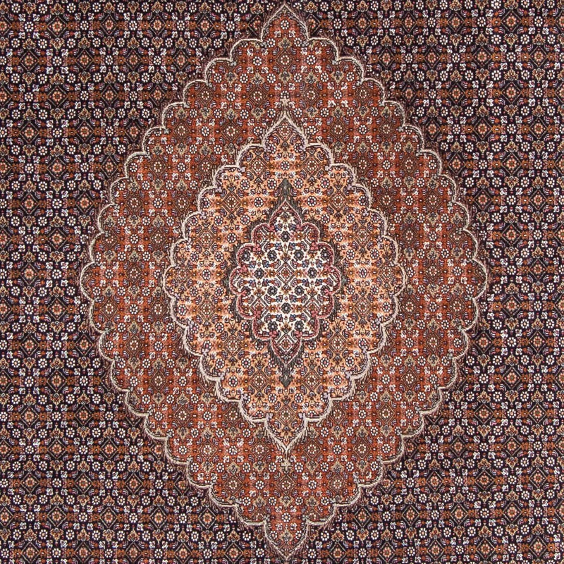 Alfombra persa - Tabriz - 298 x 198 cm - azul oscuro