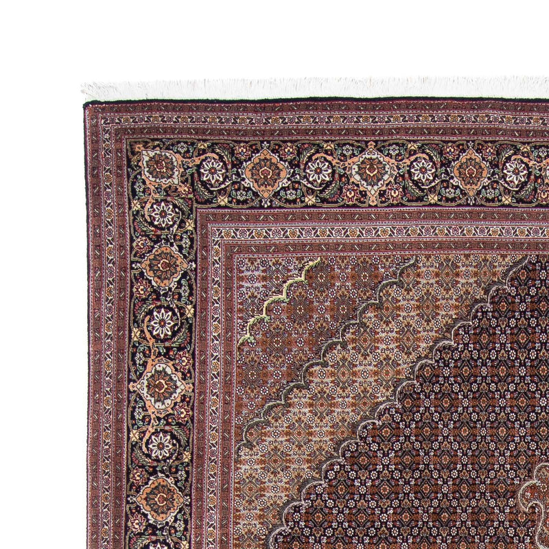 Alfombra persa - Tabriz - 298 x 198 cm - azul oscuro