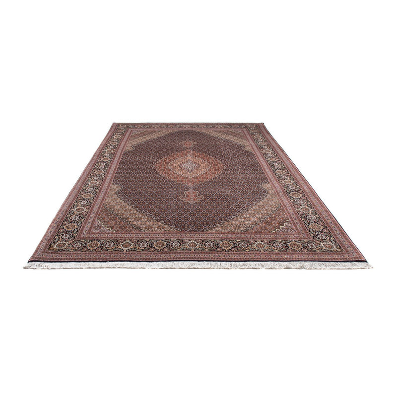 Alfombra persa - Tabriz - 298 x 198 cm - azul oscuro