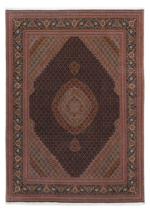 Alfombra persa - Tabriz - 353 x 255 cm - marrón