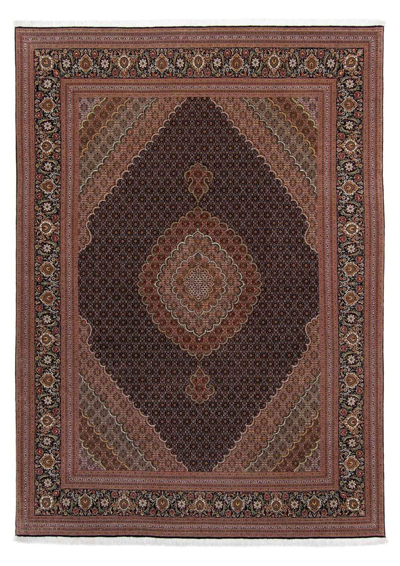 Alfombra persa - Tabriz - 353 x 255 cm - marrón