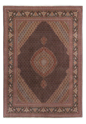 Alfombra persa - Tabriz - 370 x 256 cm - marrón