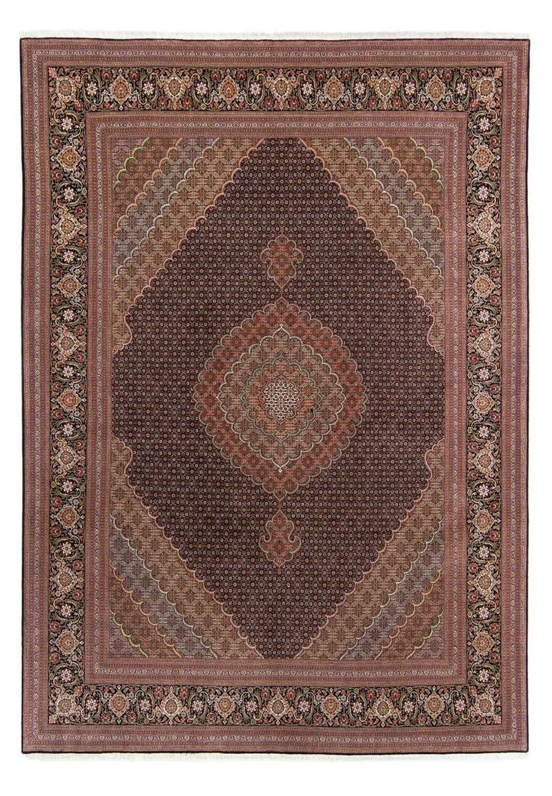 Alfombra persa - Tabriz - 370 x 256 cm - marrón