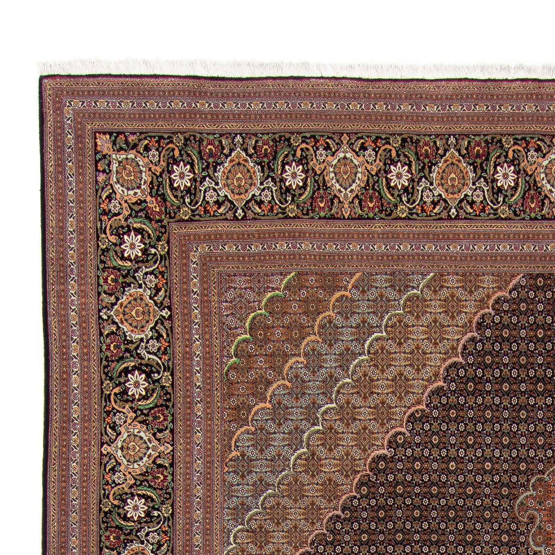 Alfombra persa - Tabriz - 370 x 256 cm - marrón