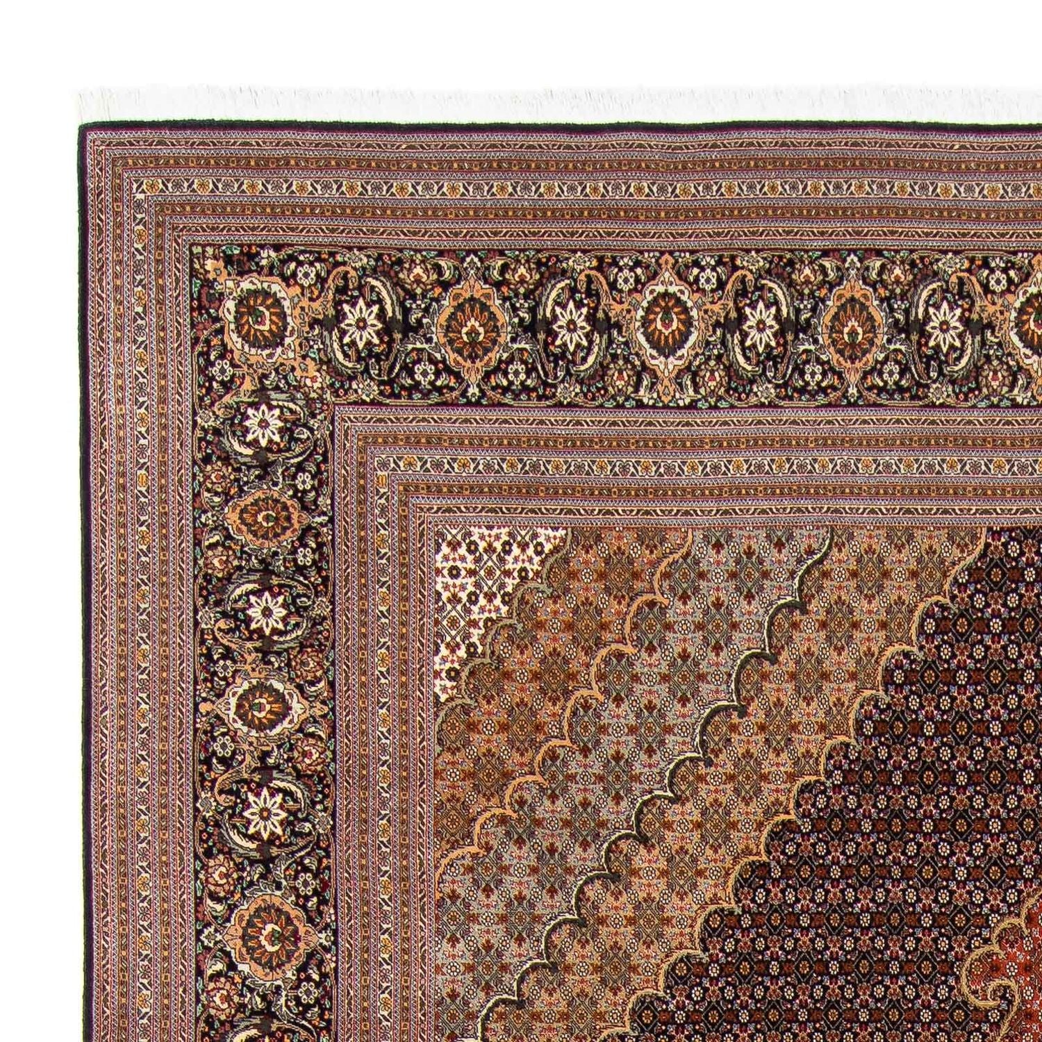 Alfombra persa - Tabriz - 370 x 250 cm - marrón