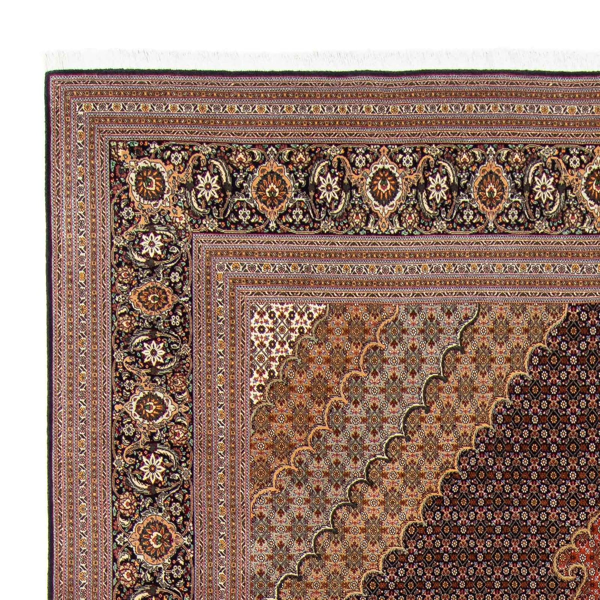 Tabriz Alfombra 250x370cm - Alfombra persa