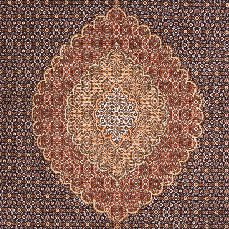 Alfombra persa - Tabriz - 297 x 205 cm - azul oscuro