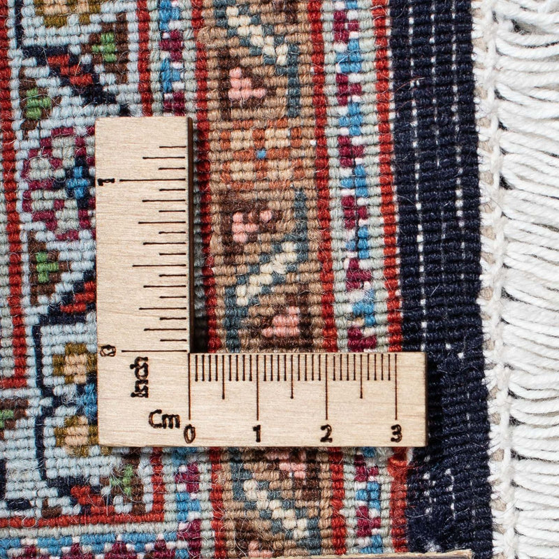 Alfombra persa - Tabriz - 297 x 205 cm - azul oscuro