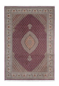 Alfombra persa - Tabriz - 302 x 203 cm - rojo