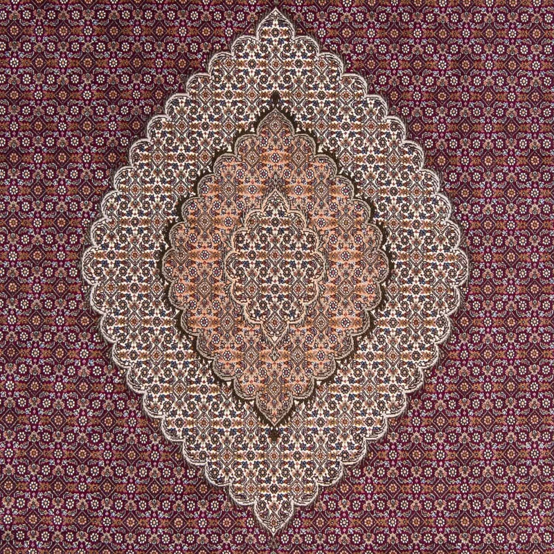 Alfombra persa - Tabriz - 302 x 203 cm - rojo