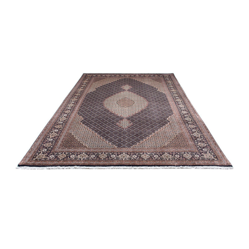 Alfombra persa - Tabriz - 303 x 196 cm - azul oscuro