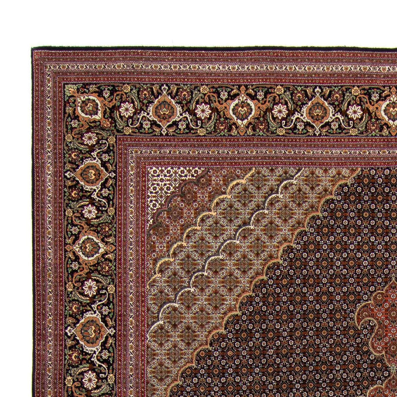 Alfombra persa - Tabriz - 345 x 252 cm - marrón