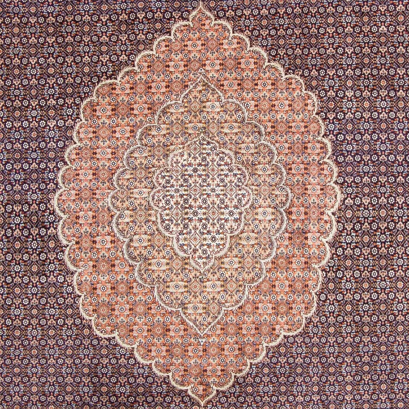 Alfombra persa - Tabriz - 296 x 205 cm - azul oscuro