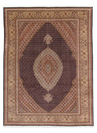 Alfombra persa - Tabriz - 336 x 250 cm - marrón