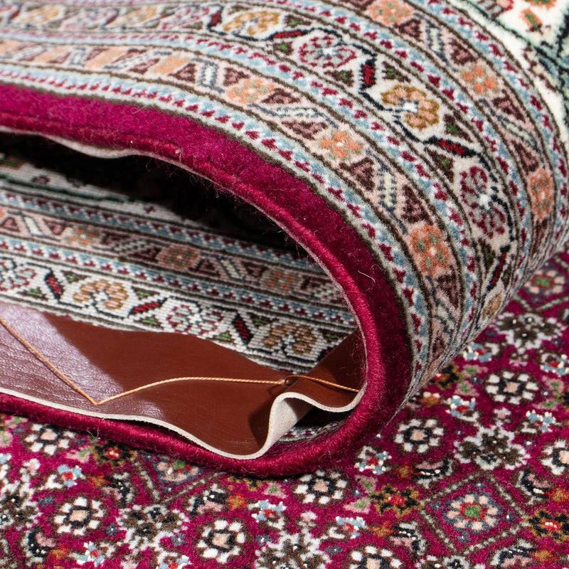Alfombra persa - Tabriz - 303 x 204 cm - rojo oscuro