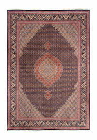 Alfombra persa - Tabriz - 295 x 203 cm - azul oscuro