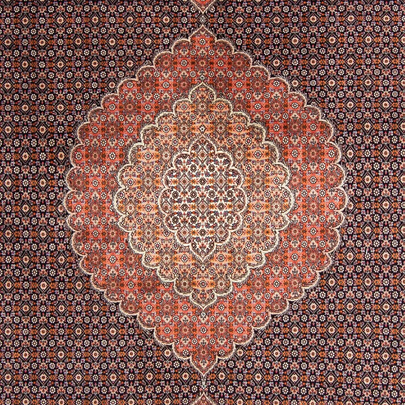 Alfombra persa - Tabriz - 295 x 203 cm - azul oscuro