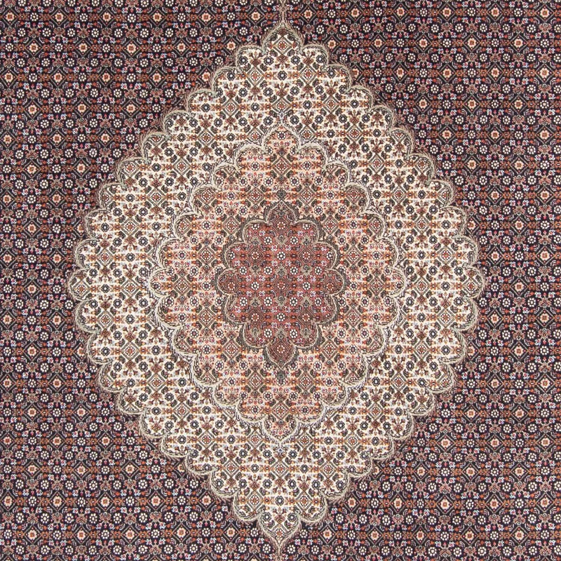 Alfombra persa - Tabriz - 300 x 202 cm - azul oscuro