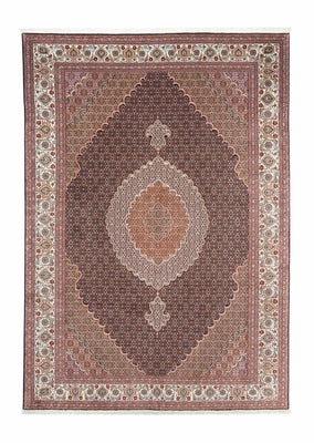 Alfombra persa - Tabriz - 282 x 202 cm - marrón