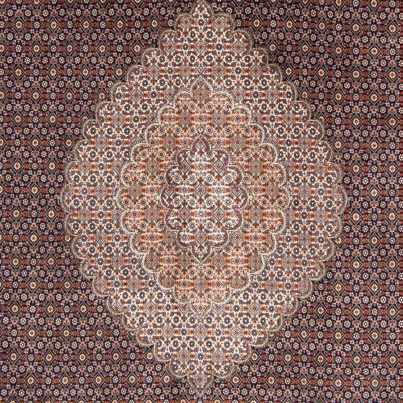 Alfombra persa - Tabriz - 307 x 206 cm - azul oscuro