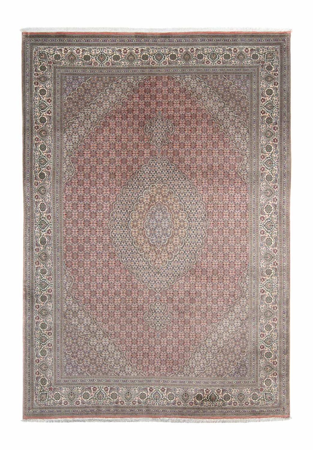 Alfombra persa - Tabriz - 292 x 200 cm - rojo claro