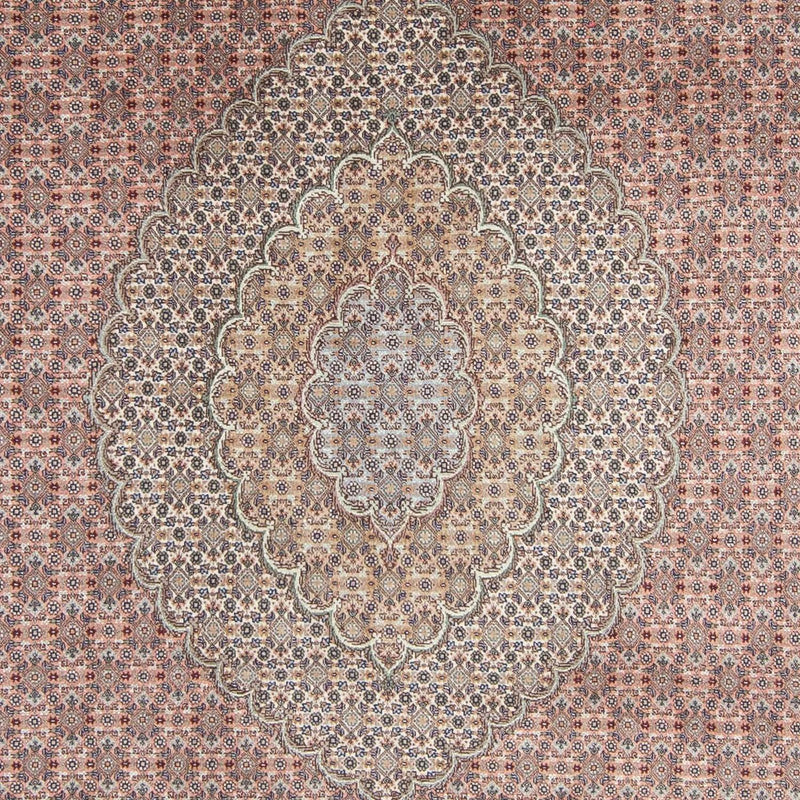 Alfombra persa - Tabriz - 292 x 200 cm - rojo claro