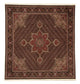 Tabriz Alfombra 204x211cm - Alfombra persa