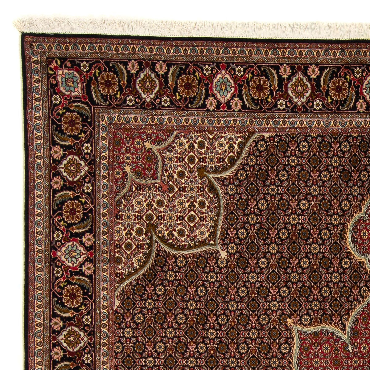 Tabriz Alfombra 204x211cm - Alfombra persa