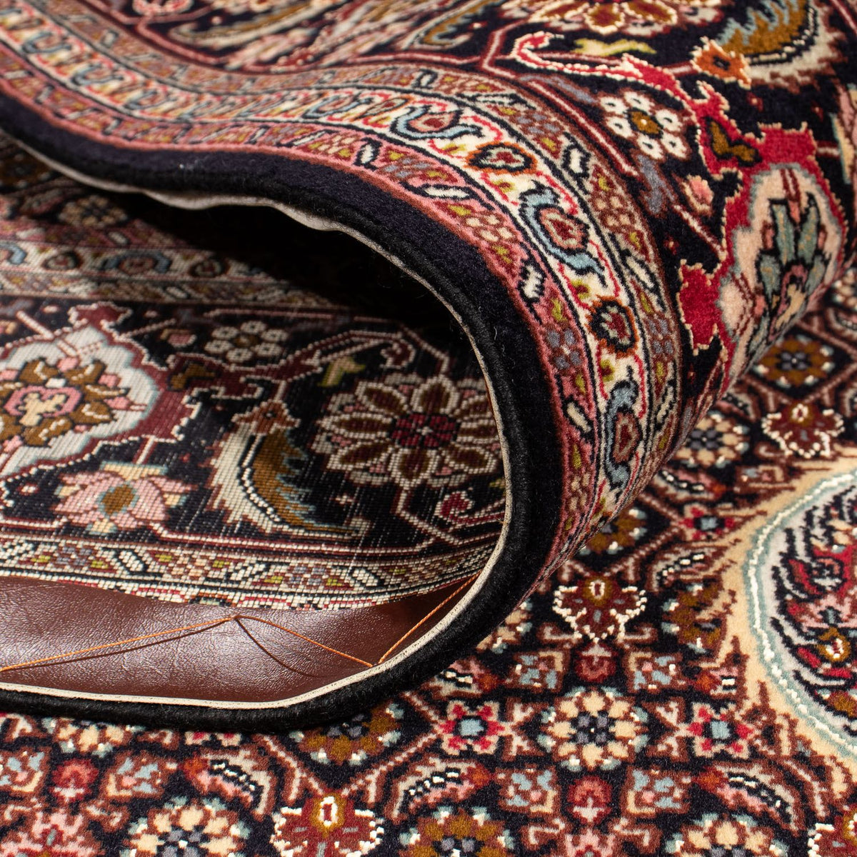 Alfombra persa - Tabriz cuadrado  - 211 x 204 cm - multicolor