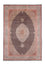 Alfombra persa - Tabriz - 294 x 198 cm - azul oscuro