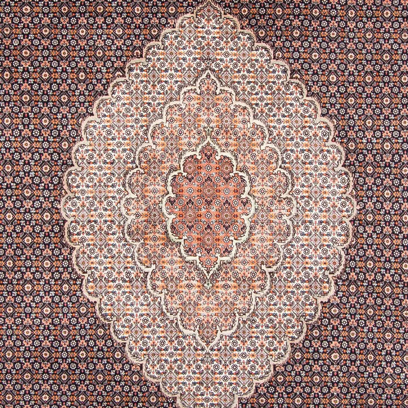 Alfombra persa - Tabriz - 294 x 198 cm - azul oscuro