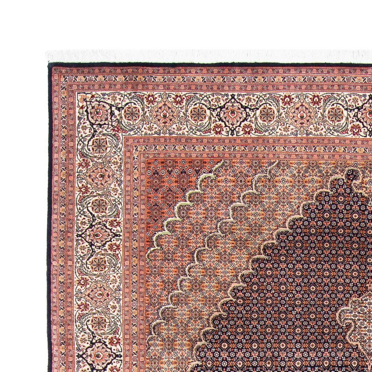 Alfombra persa - Tabriz - 294 x 198 cm - azul oscuro