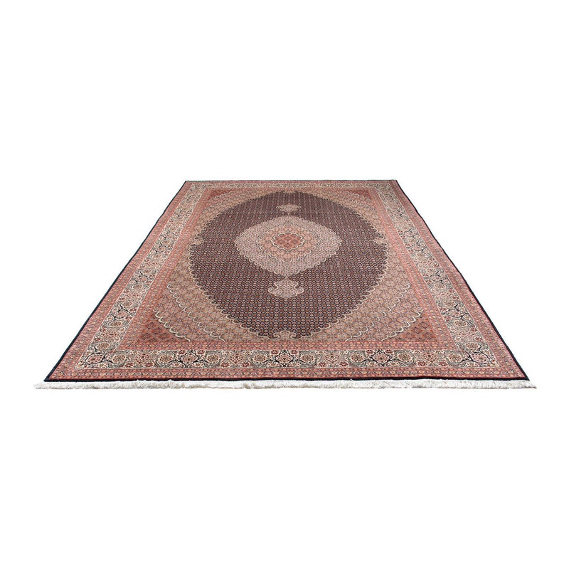Alfombra persa - Tabriz - 294 x 198 cm - azul oscuro