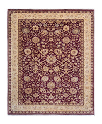Alfombra Ziegler - 281 x 228 cm - rojo oscuro