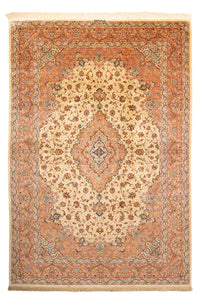 Alfombra persa - Ghom - 296 x 200 cm - beige