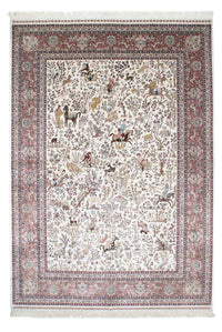 Alfombra oriental - Hereke - 244 x 169 cm - beige
