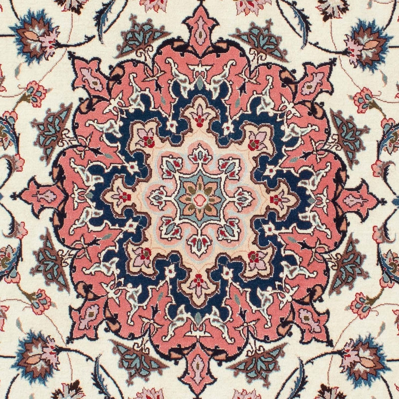 Alfombra Persa - Tabriz - Real - 229 x 151 cm - beige