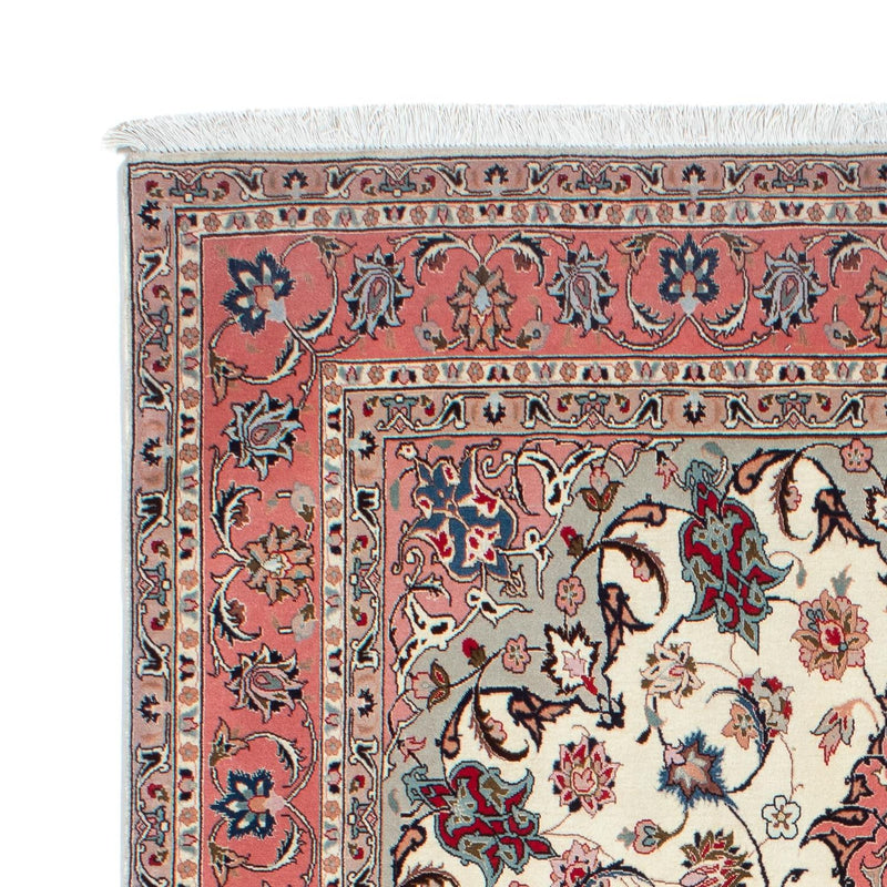 Alfombra Persa - Tabriz - Real - 229 x 151 cm - beige