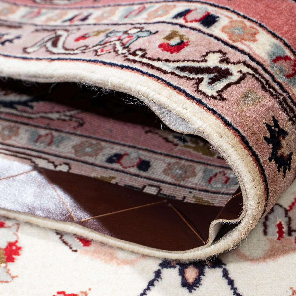 Alfombra Persa - Tabriz - Real - 229 x 151 cm - beige