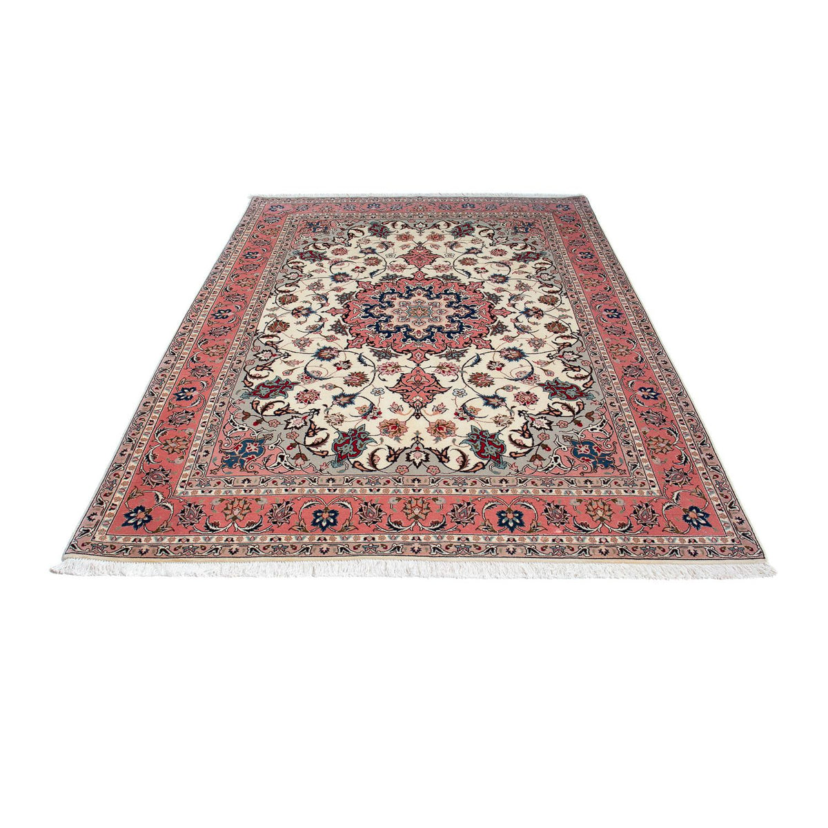 Alfombra Persa - Tabriz - Real - 229 x 151 cm - beige