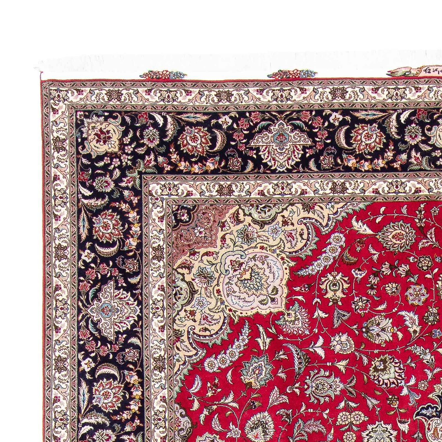 Alfombra Persa - Tabriz - Real - 350 x 250 cm - rojo