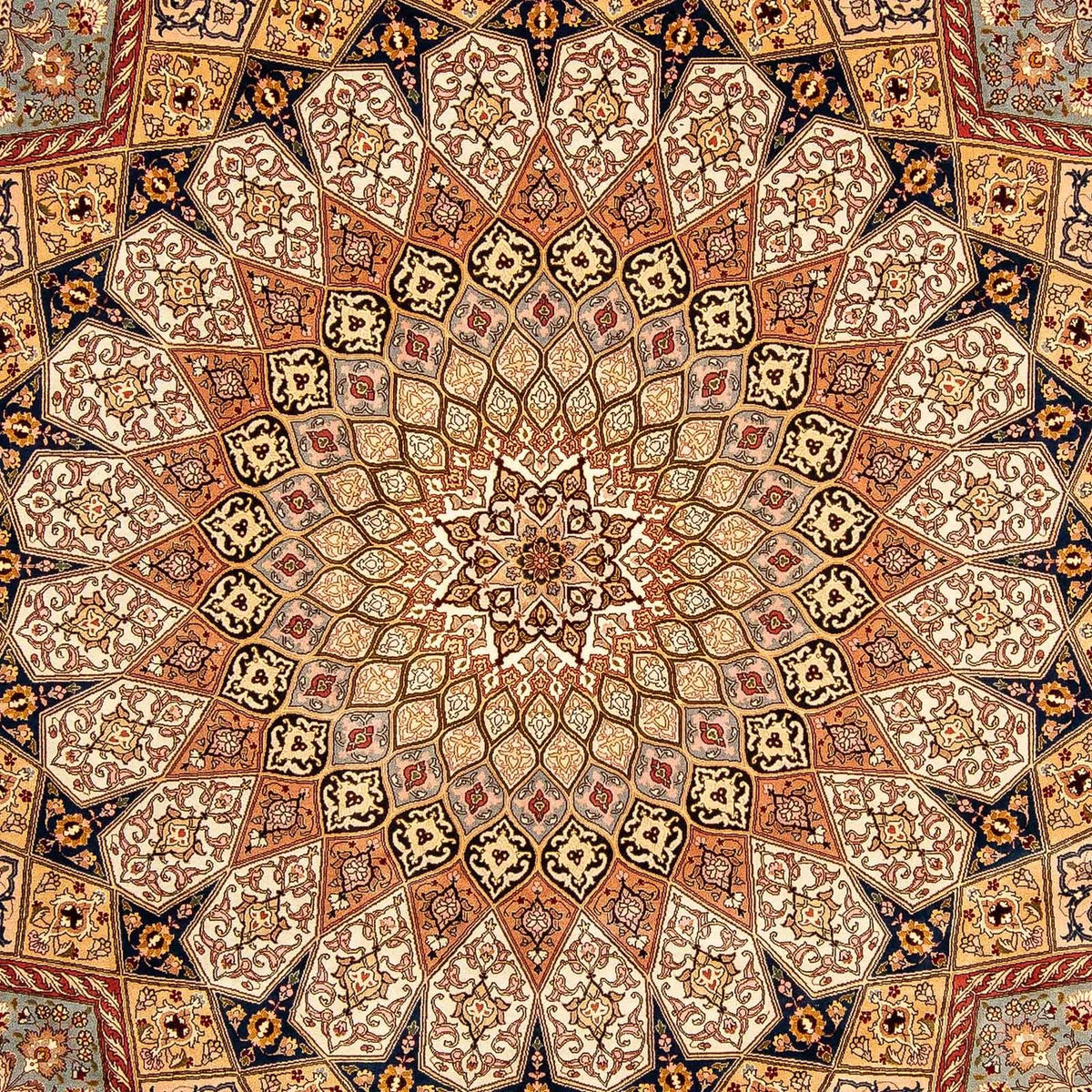 Alfombra Persa - Tabriz - Real - 360 x 252 cm - multicolor