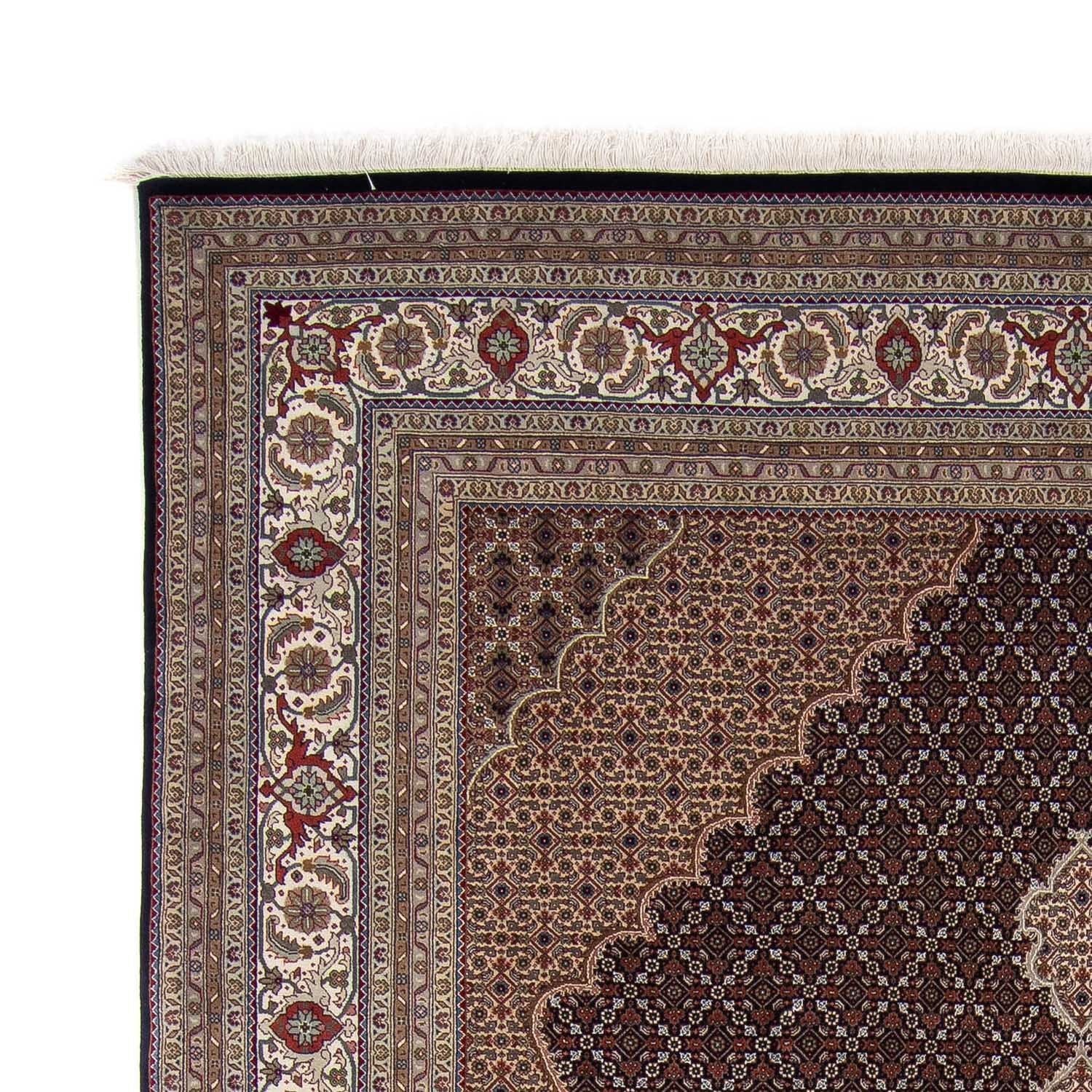Alfombra persa - Tabriz - 344 x 241 cm - azul oscuro