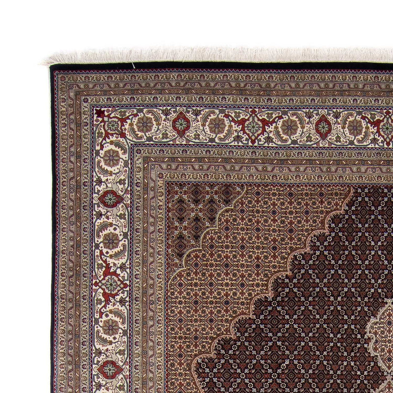 Alfombra persa - Tabriz - 344 x 241 cm - azul oscuro