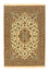 Alfombra persa - Ghom - 156 x 107 cm - beige