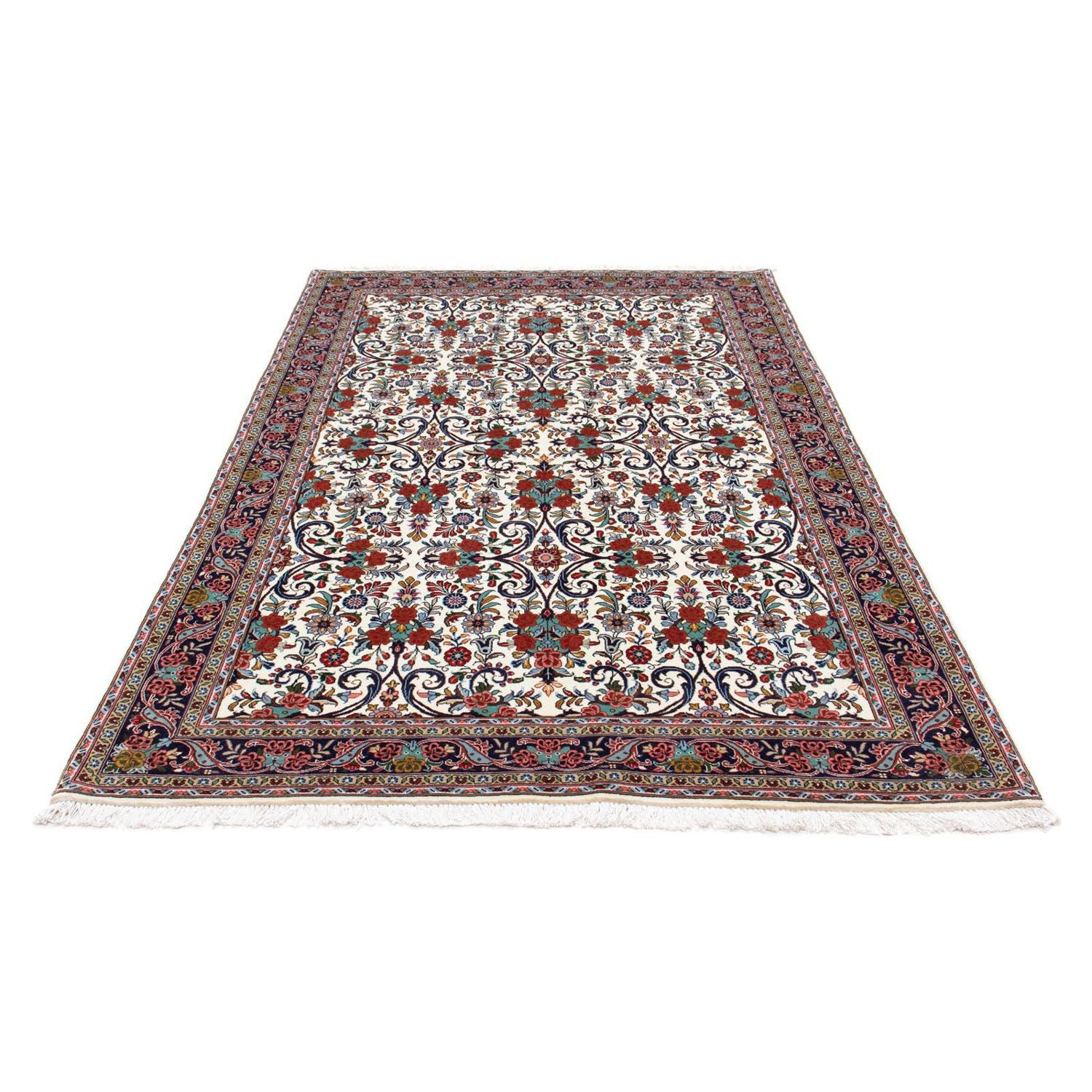Alfombra persa - Bidjar - 215 x 137 cm - beige
