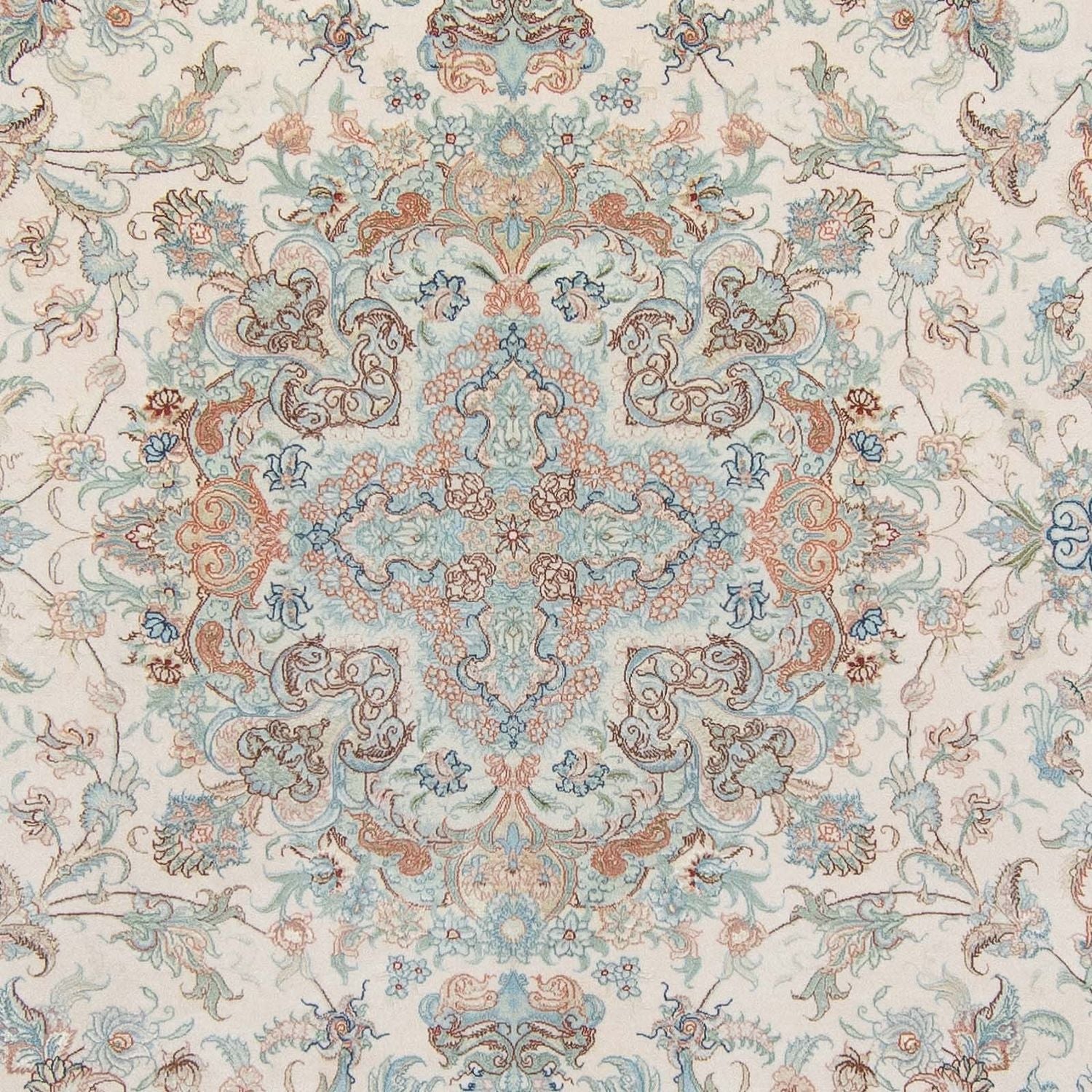 Alfombra Persa - Tabriz - Real - 362 x 251 cm - beige