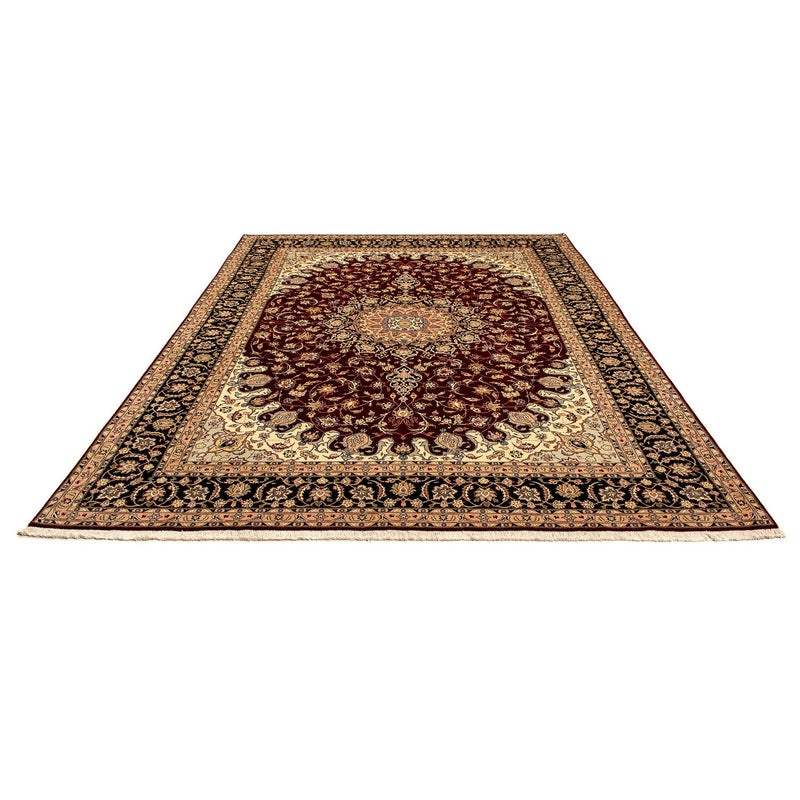 Alfombra Persa - Tabriz - Real - 348 x 254 cm - rojo oscuro