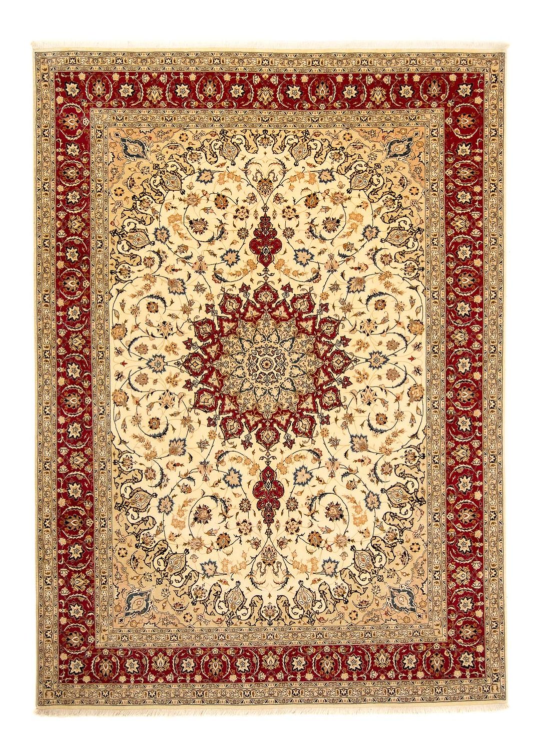 Alfombra Persa - Tabriz - Real - 335 x 254 cm - beige